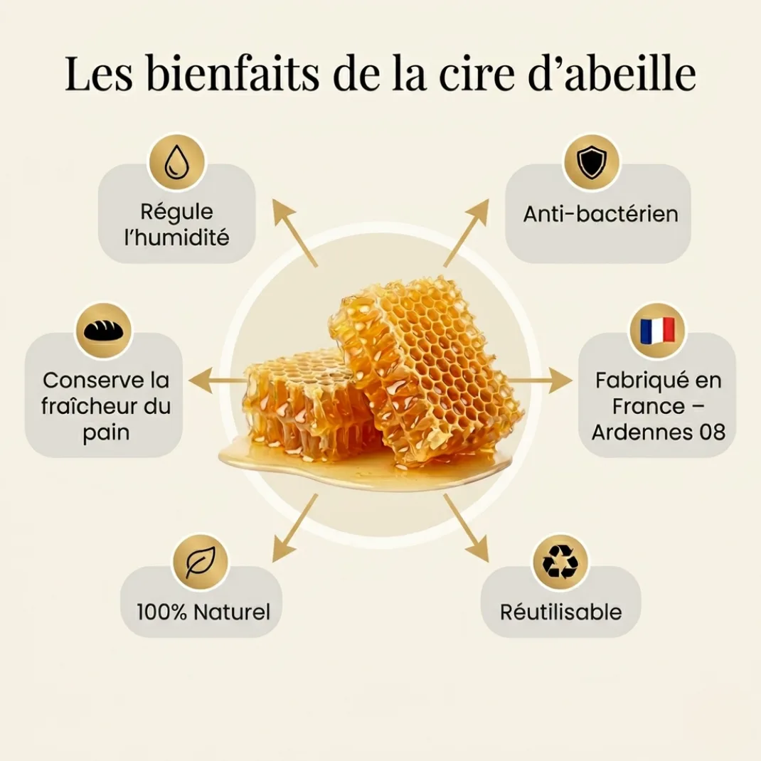Les bienfaits de la cire d’abeille