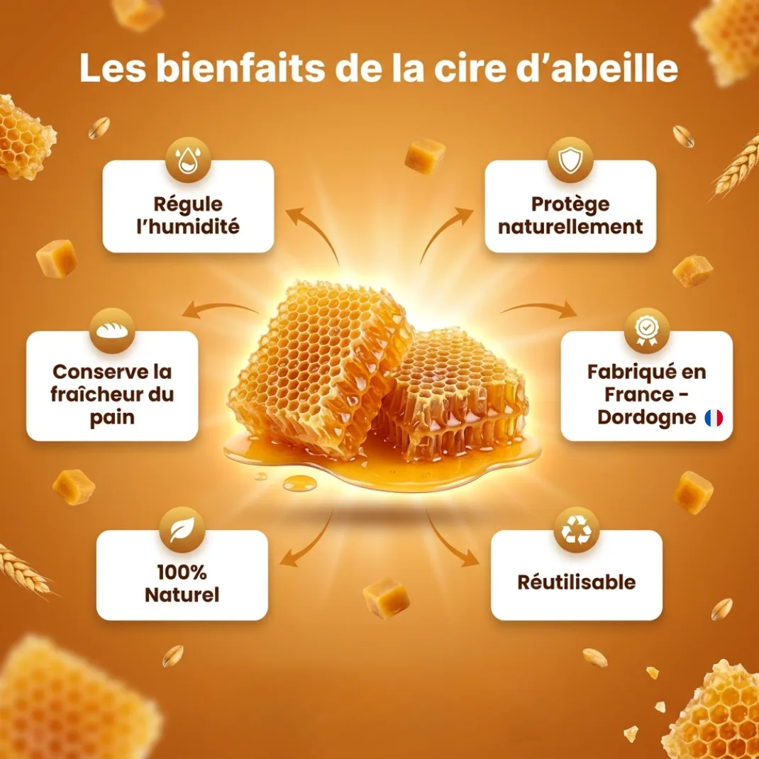 Les bienfaits de la cire d’abeille