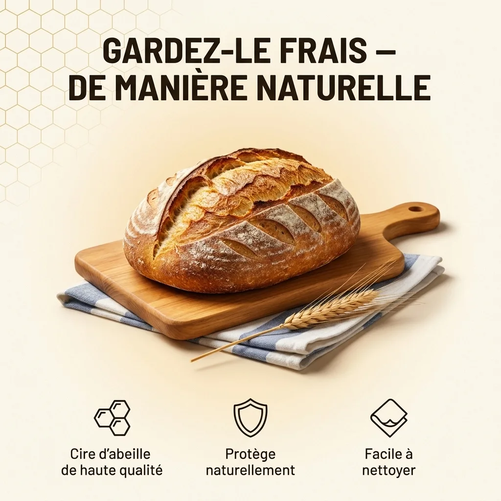 Sacs en cire d’abeille & coton Brivell